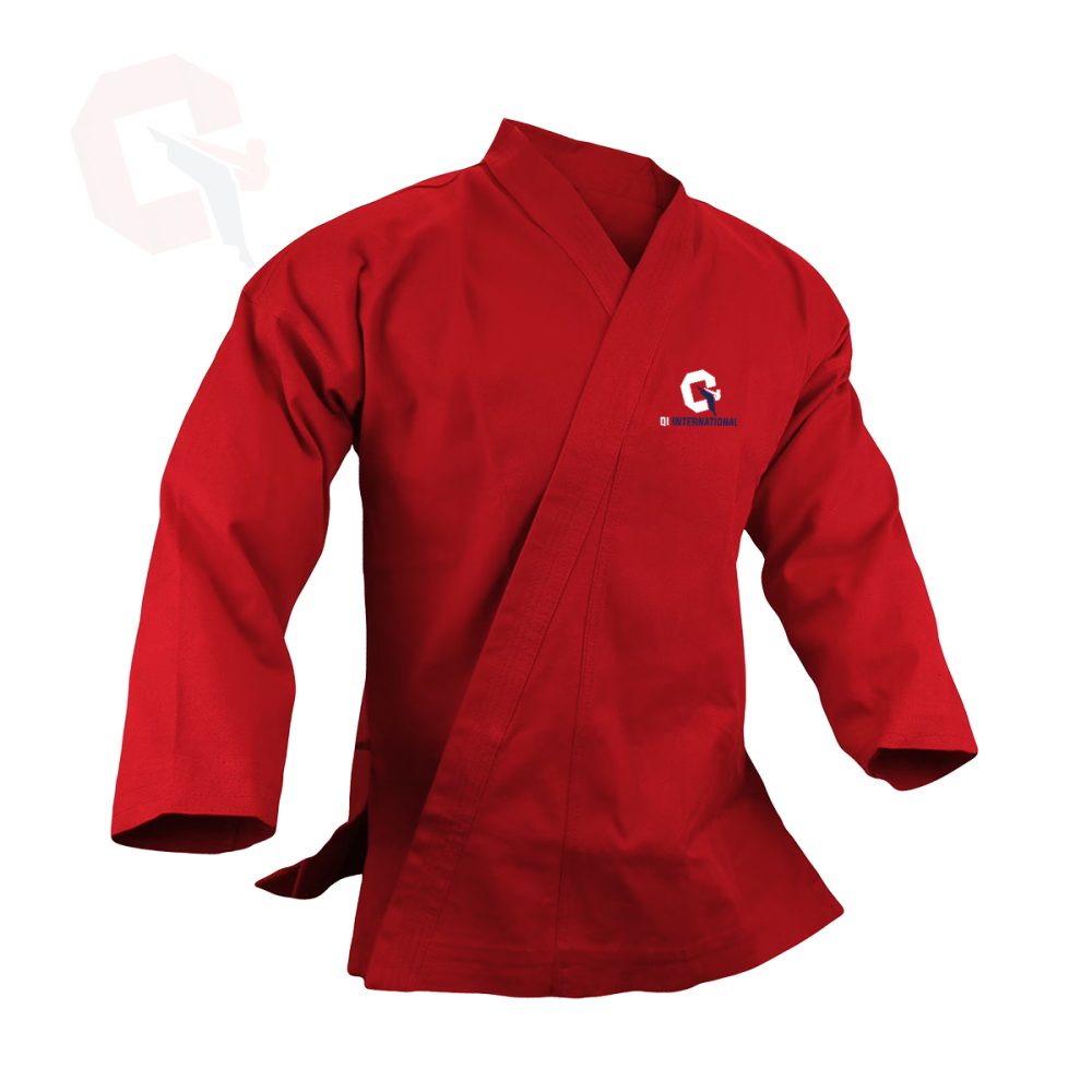 Judo uniform red 450gsm